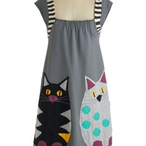 Athens Lab - A-line Cat Dress